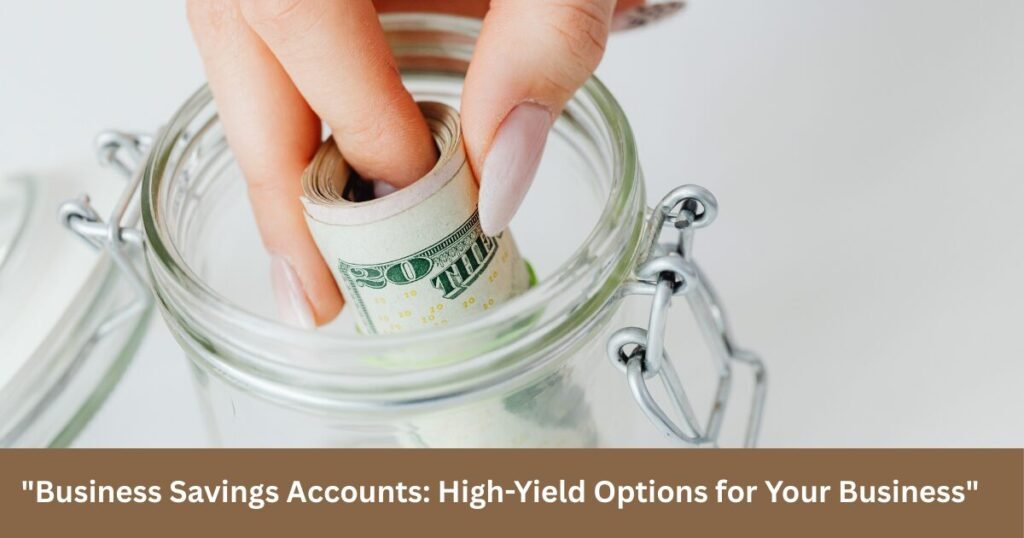 Business Savings Accounts