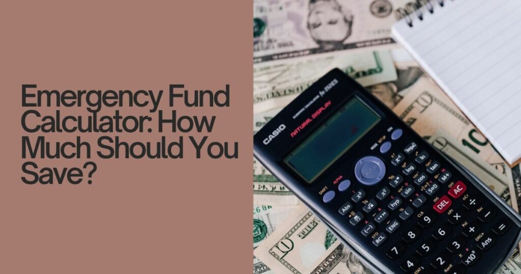 emergency fund calculator