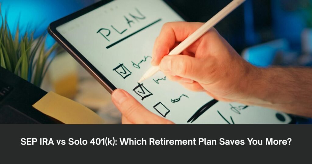 SEP IRA vs Solo 401(k): Which Retirement Plan Saves You More?
